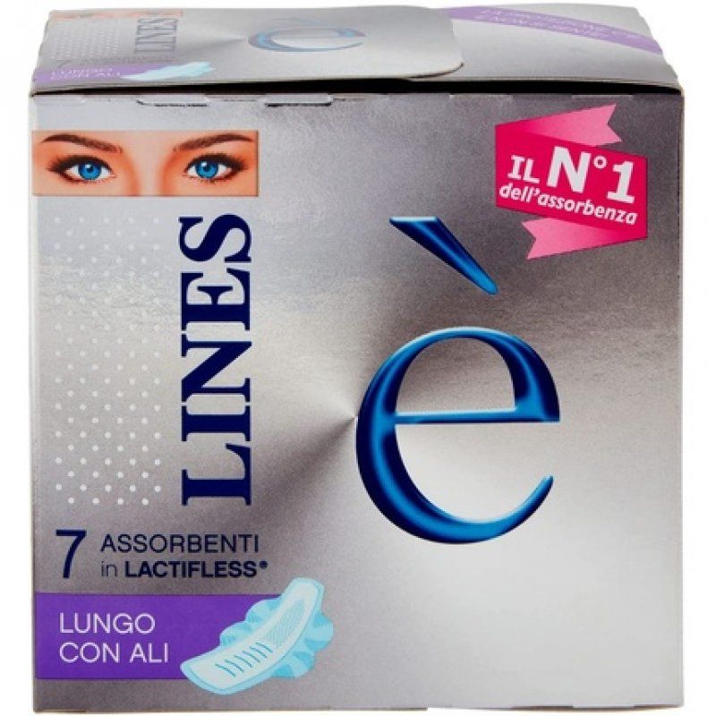 12 LINES Along It X7 Absorbent Body Care Intimate Care Panty Liners