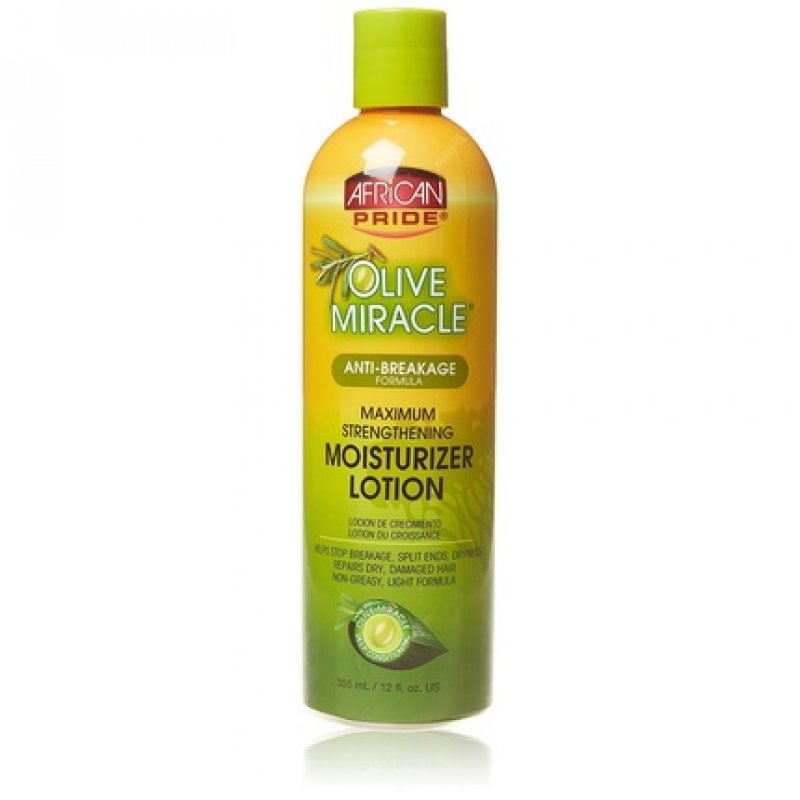 African Pride Olive Miracle Max Strength Moisturizing Lotion 12oz 354.9ml