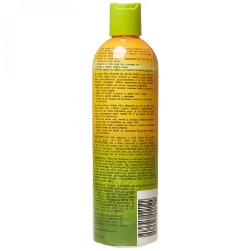 African Pride Olive Miracle Max Strength Moisturizing Lotion 12oz 354.9ml