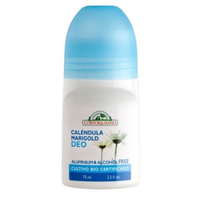 Corpore Sano Deodorant Roll-on/Spray with Certified Organic Extract - Aluminum-Free Alcohol-Free