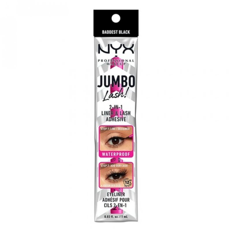 Jumbo Lash Waterproof false eyelash liner & adhesive