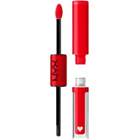 NYX Shine Loud High Shine Lip Color Gloss SLHP17 Rebel In Red