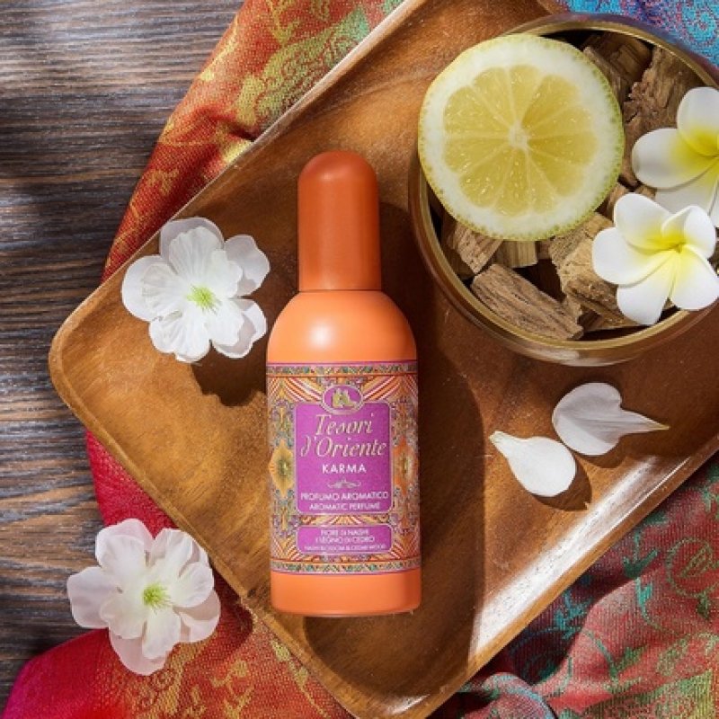 Tesori d'Oriente Karma Aromatic Fragrance with Nashi Flower and Cedarwood 100ml