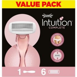 Wilkinson Sword Intuition Complete For Women Skin Protect Gel with Smooth Glide Razor Handle 6 Razor Blades Refills 7