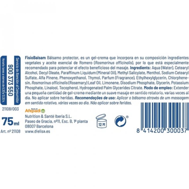 Dietisa Fisiobalsam 75ml