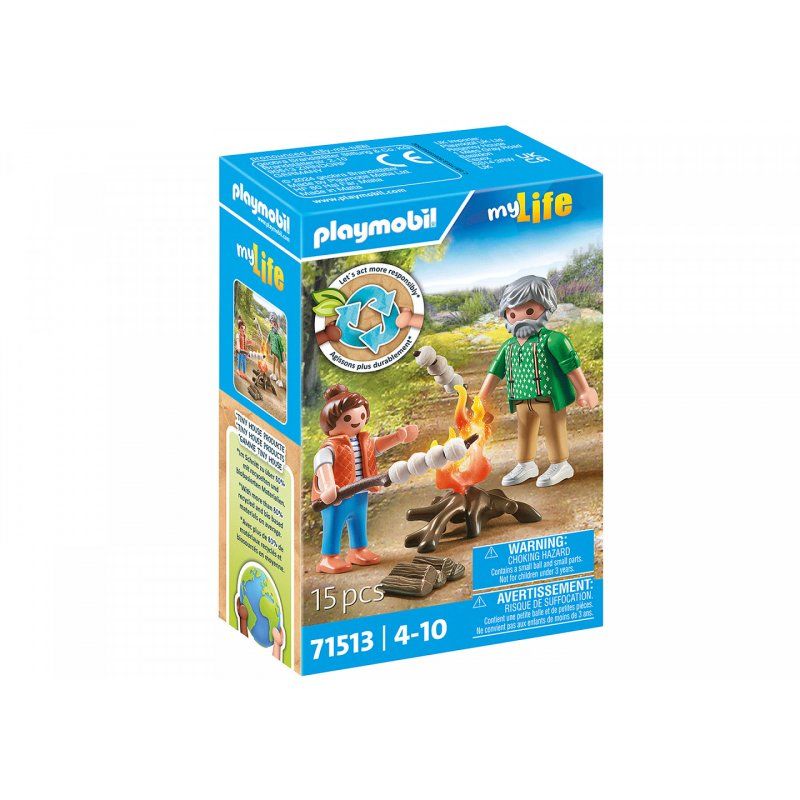 71513 City Life Lagerfeuer mit Marshmallows
