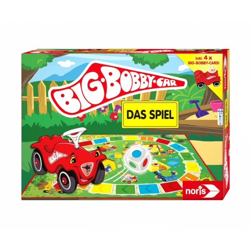 Noris BIG-BOBBY-CAR game Board game Race