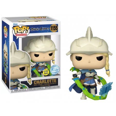 BLACK CLOVER - POP Animation N° 1155 - Charlotte avec Chase (GITD)