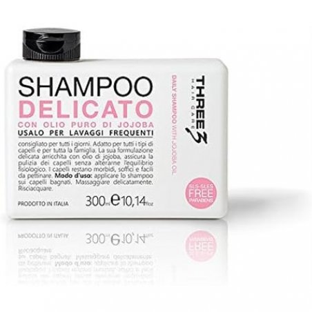 Faipa Three 3 Mild Shampoo with Pure Jojoba Oil 300ml