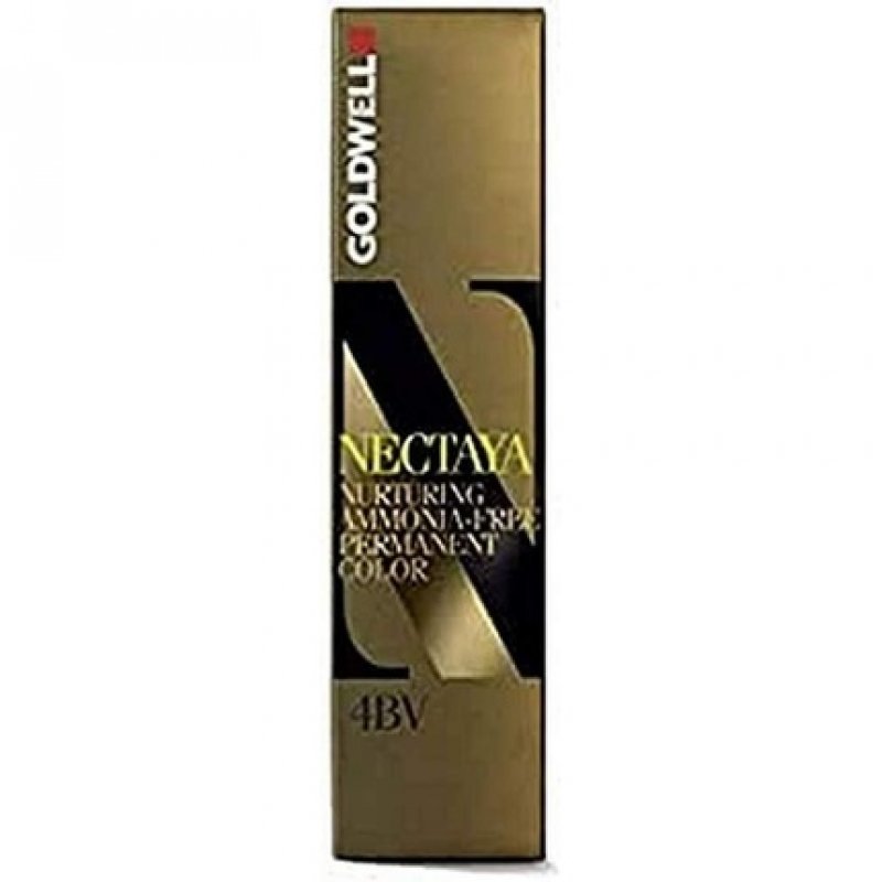 Goldwell Nectaya Permanent Hair Colour 4Bv Mid Brown Mauve 60ml