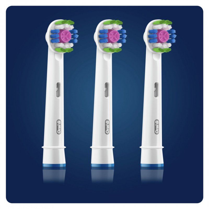 Oral-B 3D White 80338474 toothbrush head 3 pc(s)