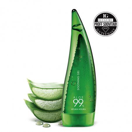 Holika Holika Aloe 99% Soothing Gel 55ml 1.85oz Travel Size Body and Face Gel