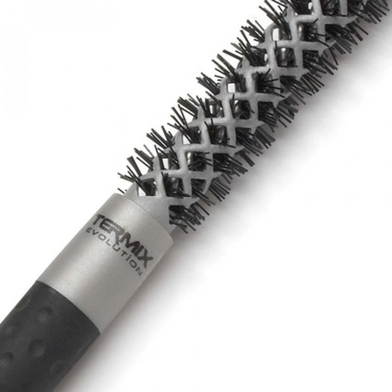Termix Evolution Basic Hairbrush for Normal Hair with Ionized Bristles Black