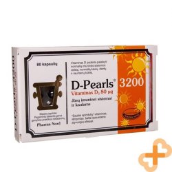 Pharma Nord Bio-Vitamin D3 3000IU D Pearls 80 Capsules