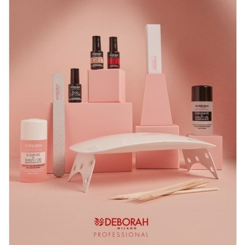 Deborah Milano Professional Nail Polish No. 24 Porcelain Plumping Effect Long-lasting for Intense and Shiny Nails 4.5ml