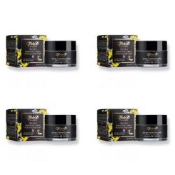 Helia-D Classic Moisturizing Night Face Cream for All Skin Types Vegan 50ml - Pack of 4