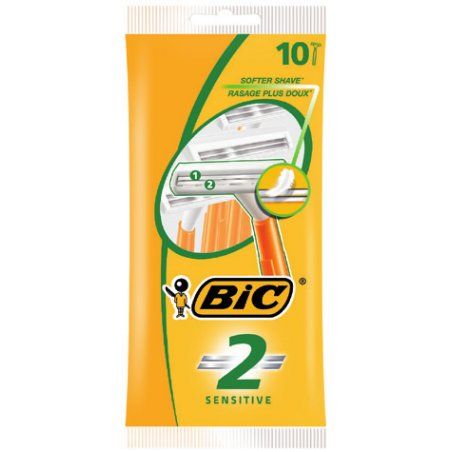 BIC Sensitive 2 rasoir pour hommes Orange