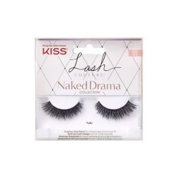 Kiss Lash Couture Faux Mink Collection Soir False Eyelashes with Glue