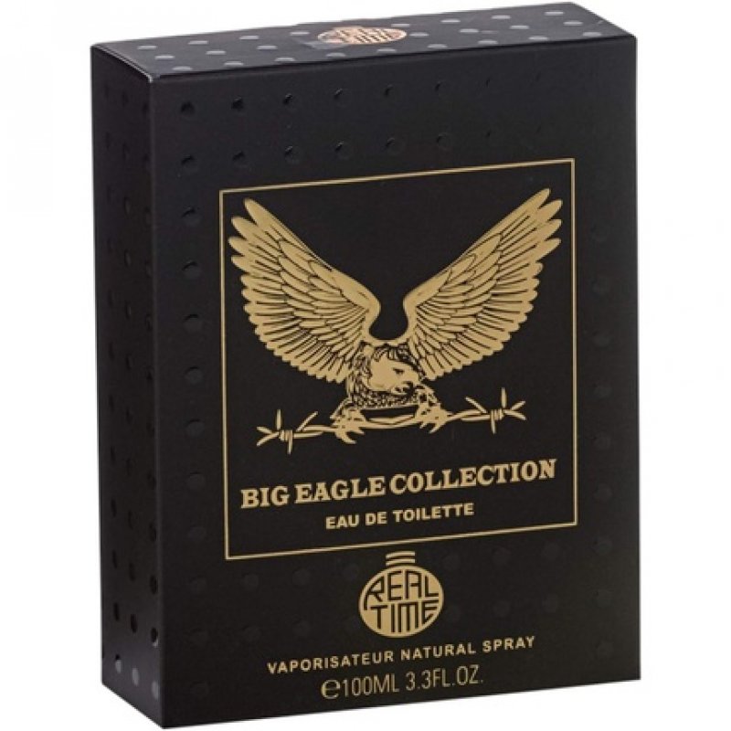 REAL TIME Men's Eau de Toilette Big Eagle Black 100ml