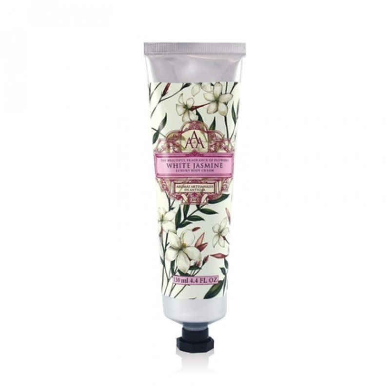 AAA Floral Luxury Body Cream White Jasmine Enriched with Shea Butter 130ml 4.4 fl oz