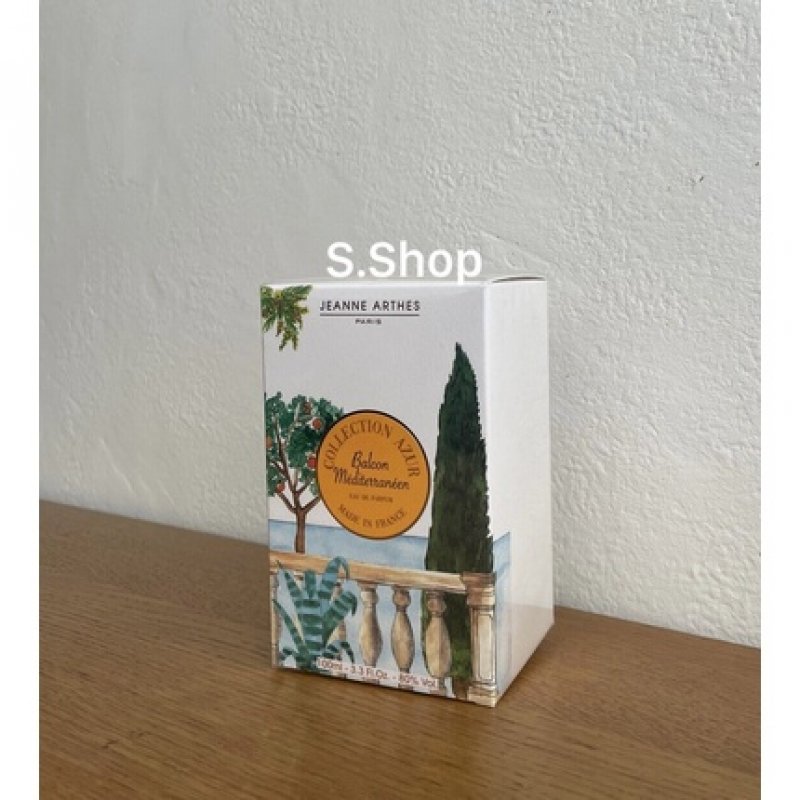 Jeanne Arthes Collection Azur Balcon Mediterranee Women's Perfume 100ml - New