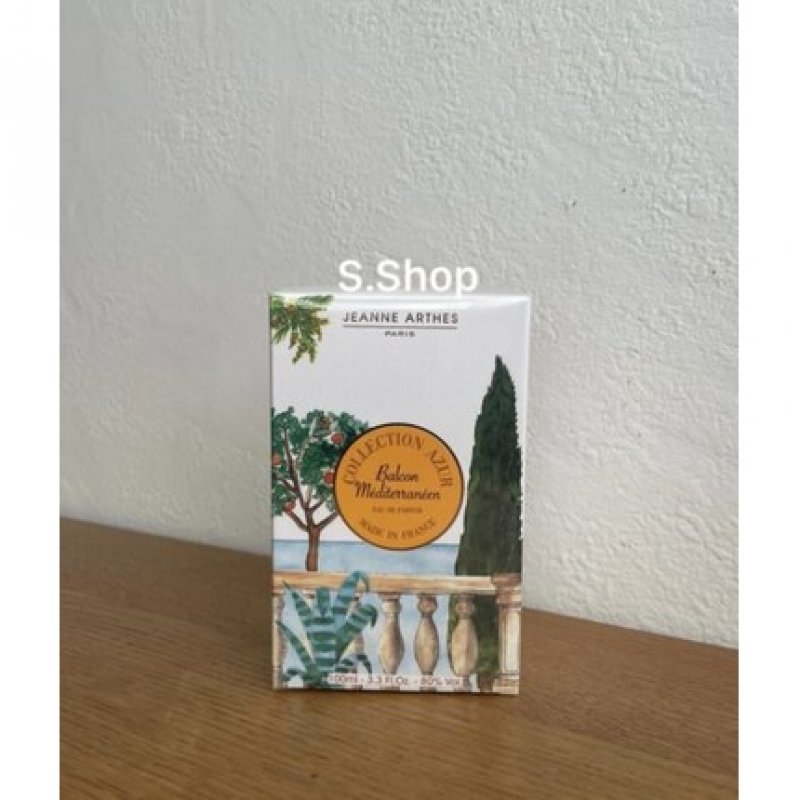 Jeanne Arthes Collection Azur Balcon Mediterranee Women's Perfume 100ml - New