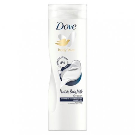 Dove Body Love Prebiotic Body Milk for Dry Skin 48 Hour Body Care with Glycerin 400ml