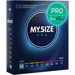 MY.SIZE PRO Condom Size 0 45mm 3 Pieces