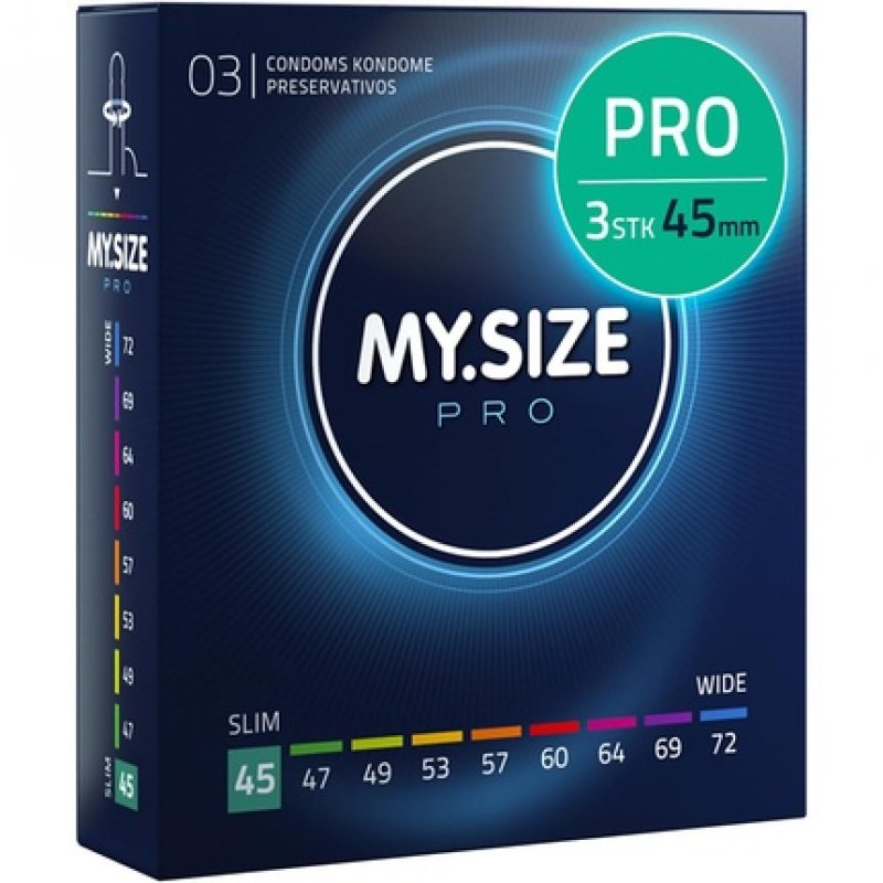 MY.SIZE PRO Condom Size 0 45mm 3 Pieces