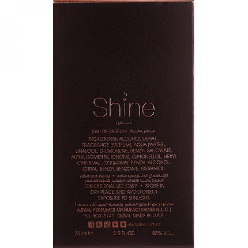 Ajmal Shine for Women 2.5oz EDP Spray
