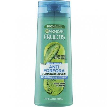 Garnier Fructis Anti-Dandruff Shampoo for Normal Hair with Tea Tree Extract 250ml