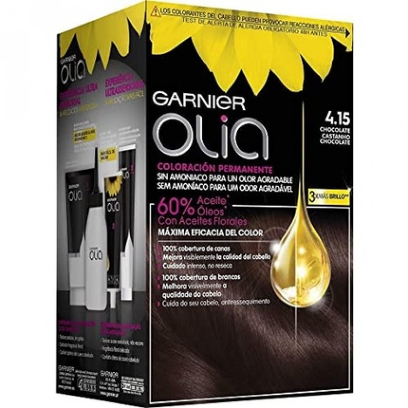 Garnier Olia Permanent Coloring 4.15 Chocolate