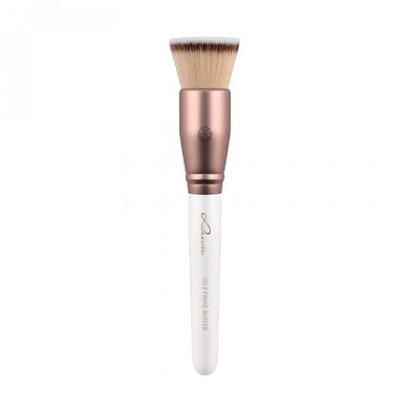 Luvia Cosmetics Luvia Brush Prime Buffer Foundation Makeup Brush for Light and Even Blending Vegan Cosmetic Brush