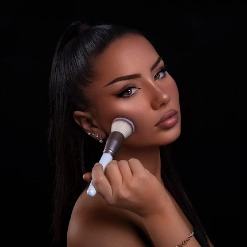 Luvia Cosmetics Luvia Brush Prime Buffer Foundation Makeup Brush for Light and Even Blending Vegan Cosmetic Brush