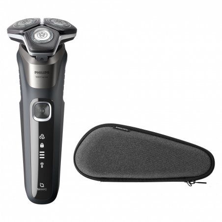 Philips SHAVER Series 5000 S5887/30 men's shaver Rotation shaver Trimmer Black, Grey