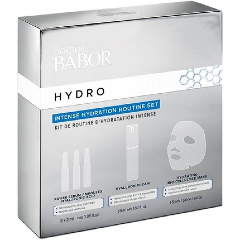 Doctor BABOR Hydro Set Intensive Moisturizing Cream Ampoules and Mask