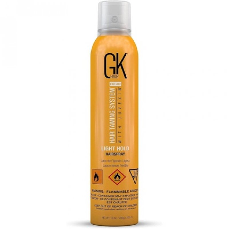 GK HAIR Global Keratin Light Hold Hair Styling Spray 10 Fl Oz/320ml - Taming Frizz - Adds Instant Shine 300ml