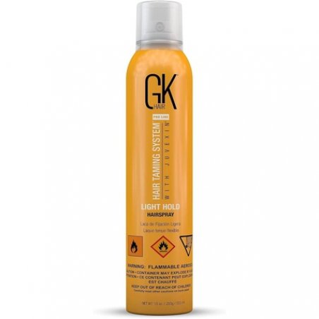 GK HAIR Global Keratin Light Hold Hair Styling Spray 10 Fl Oz/320ml - Taming Frizz - Adds Instant Shine 300ml