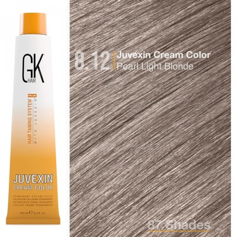 GK HAIR Global Keratin Professional Hair Color Cream Tube 3.4 Fl Oz/100ml Nourishing & Cleansing Colors for Styling