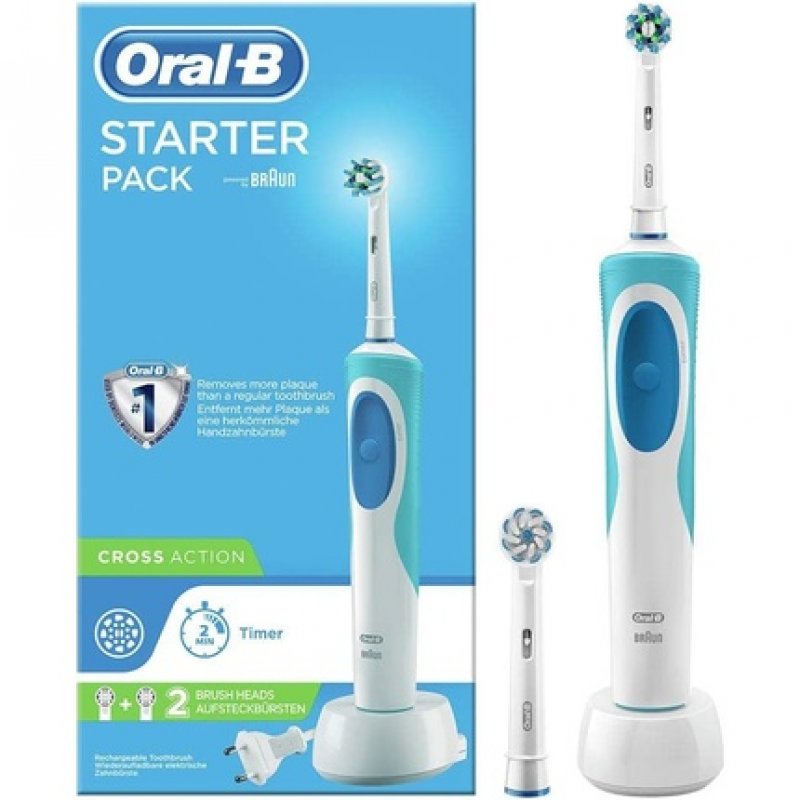 Oral B Cross Action Timer Starter Pack with Charger