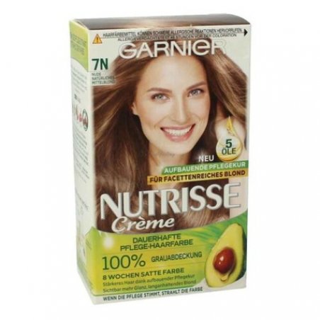 Garnier Nutrisse Creme 7N Nude Natural Medium Blonde
