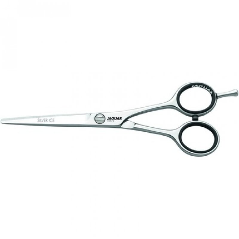 Jaguar White Line Silver Ice Classic Hairdressing Scissors 6.0-Inch Length - Silver