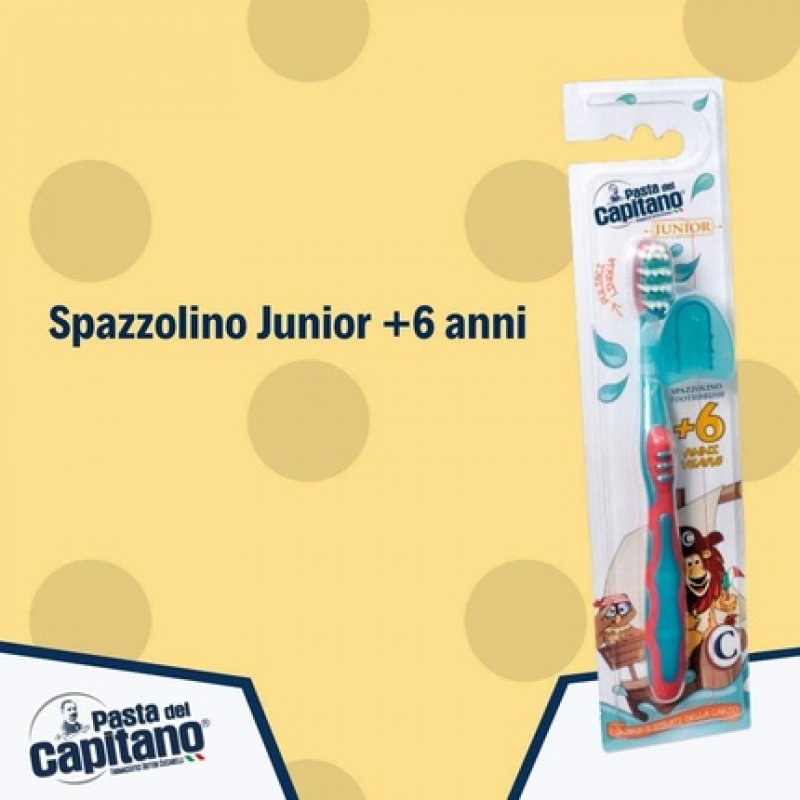 Pasta del Capitano Junior 6 Years Toothbrush 32.5g