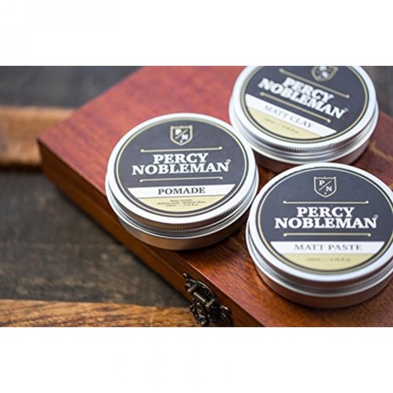 Matte Clay by Percy Nobleman Hair Clay for Men 3.38oz