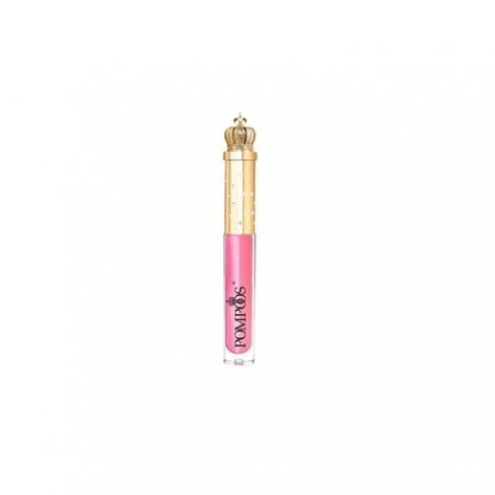 Harald Glööckler Pompöös Cosmetics Lip Gloss Transparent Rose with Glitter Makeup Lips No. 08 Pink Red 2ml