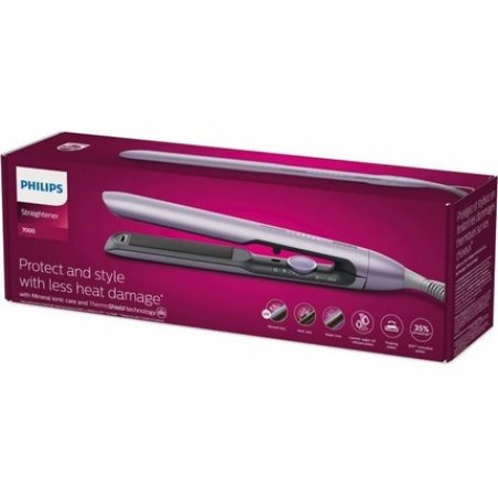 Philips 7000 series BHS742/00 brosse soufflante et fer à lisser À chaleur Violet 2 m