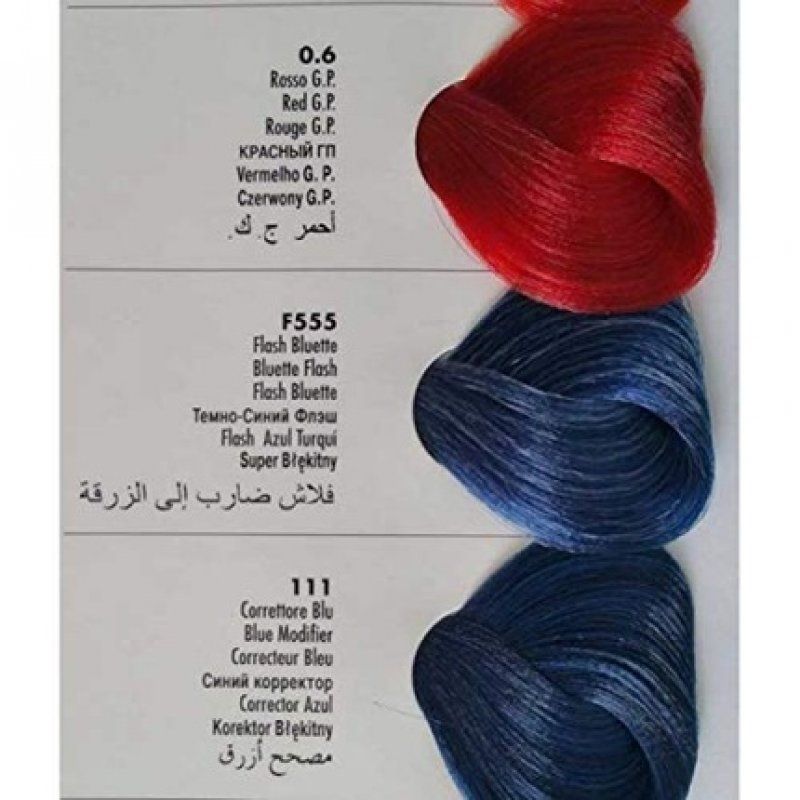 ALLWAVES Professionnelle Cream Color F555 Bluette Flash 100ml