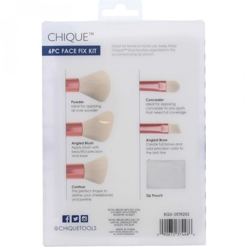 Royal & Langnickel Chique Facefix Brush Rose