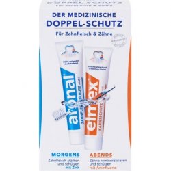 Aronal and Elmex Toothpaste Double Protection 12ml