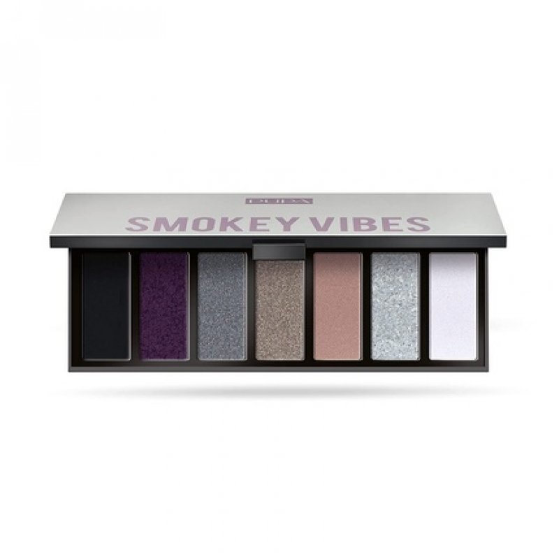 Pupa Make Up Stories Comp 7 Multi-Finish Eyeshadows Palette Smokey Vibes - 002